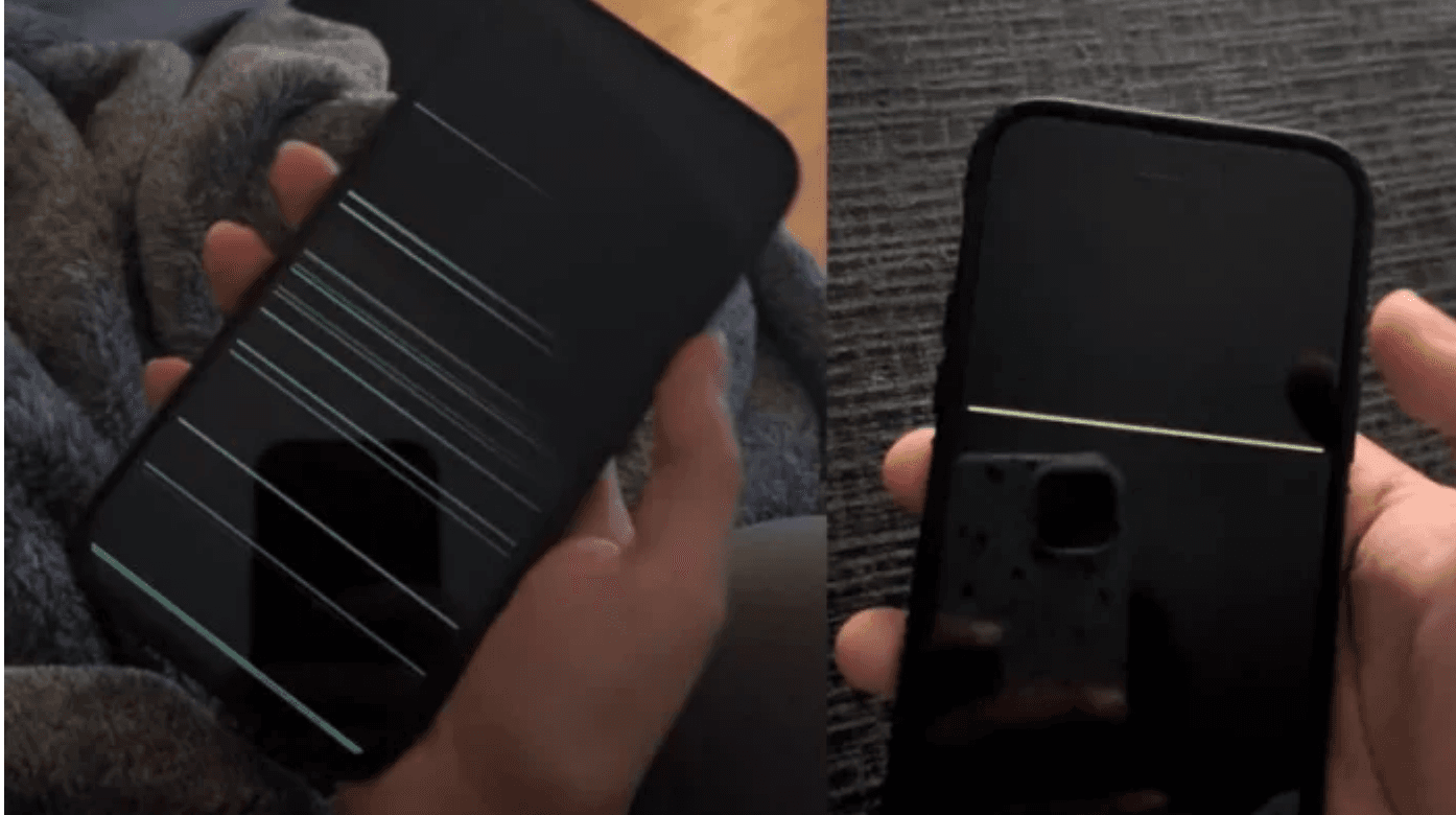 Muncul Garis Horizontal di Layar iPhone 14 Pro