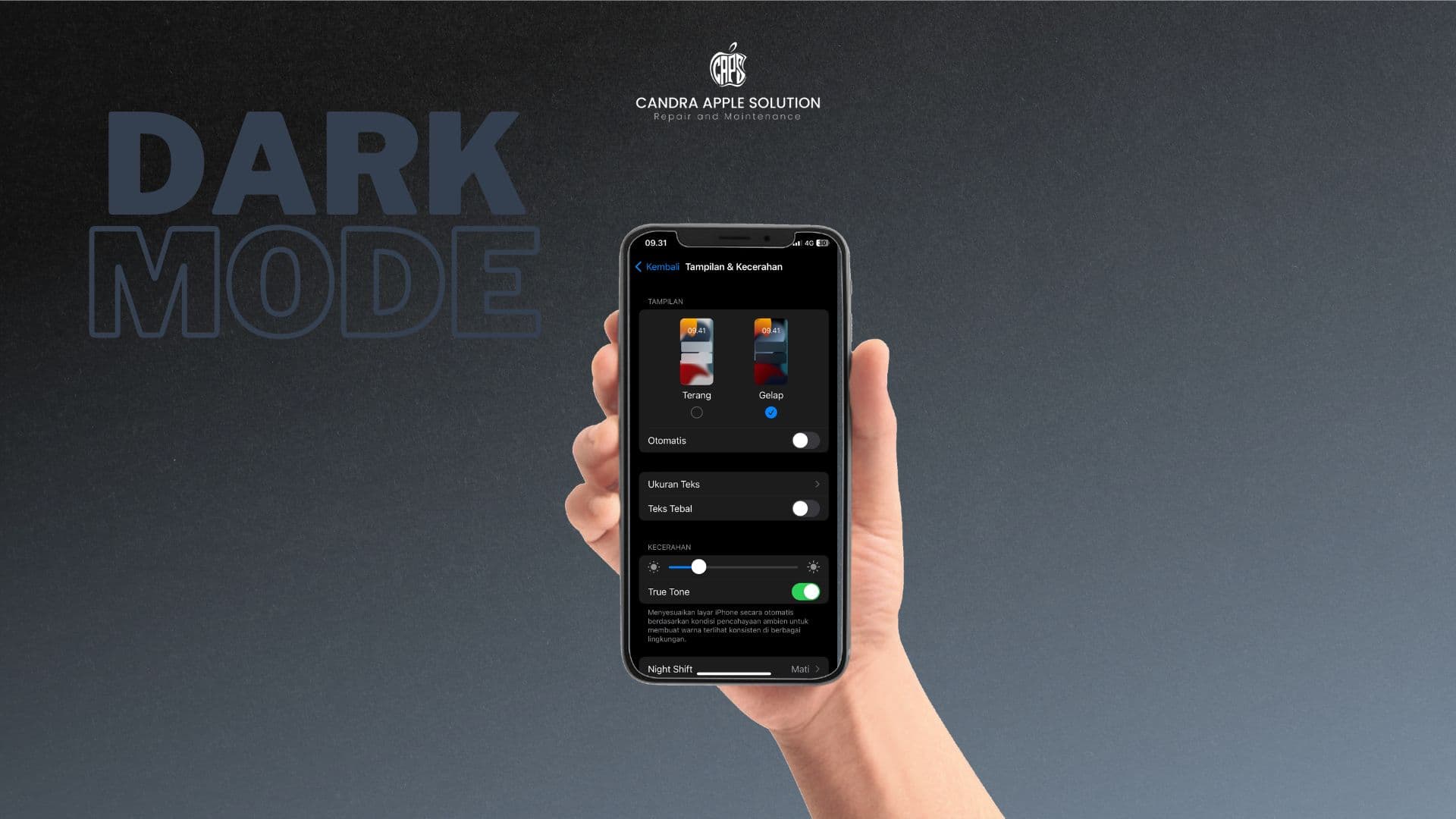 Cara Mengaktifkan Tema Gelap di iPhone dengan Mudah