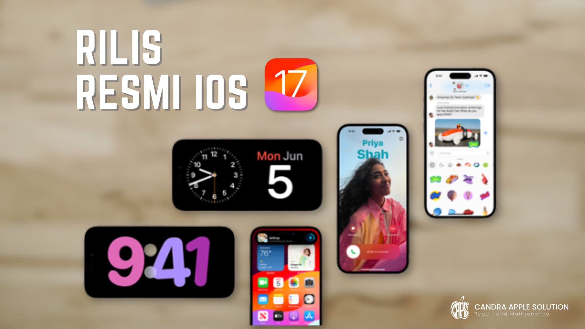 Rilis Resmi iOS 17 | 12 Hal yang Harus Kamu Tau