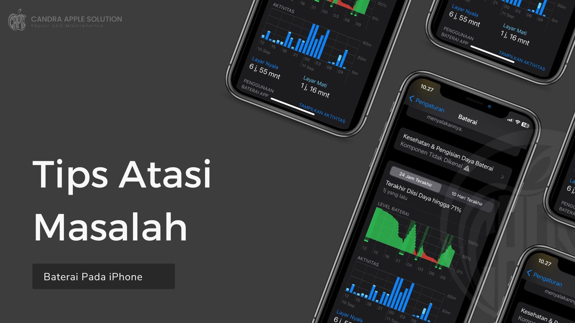 Tips Mengatasi Masalah Baterai iPhone dengan Mudah