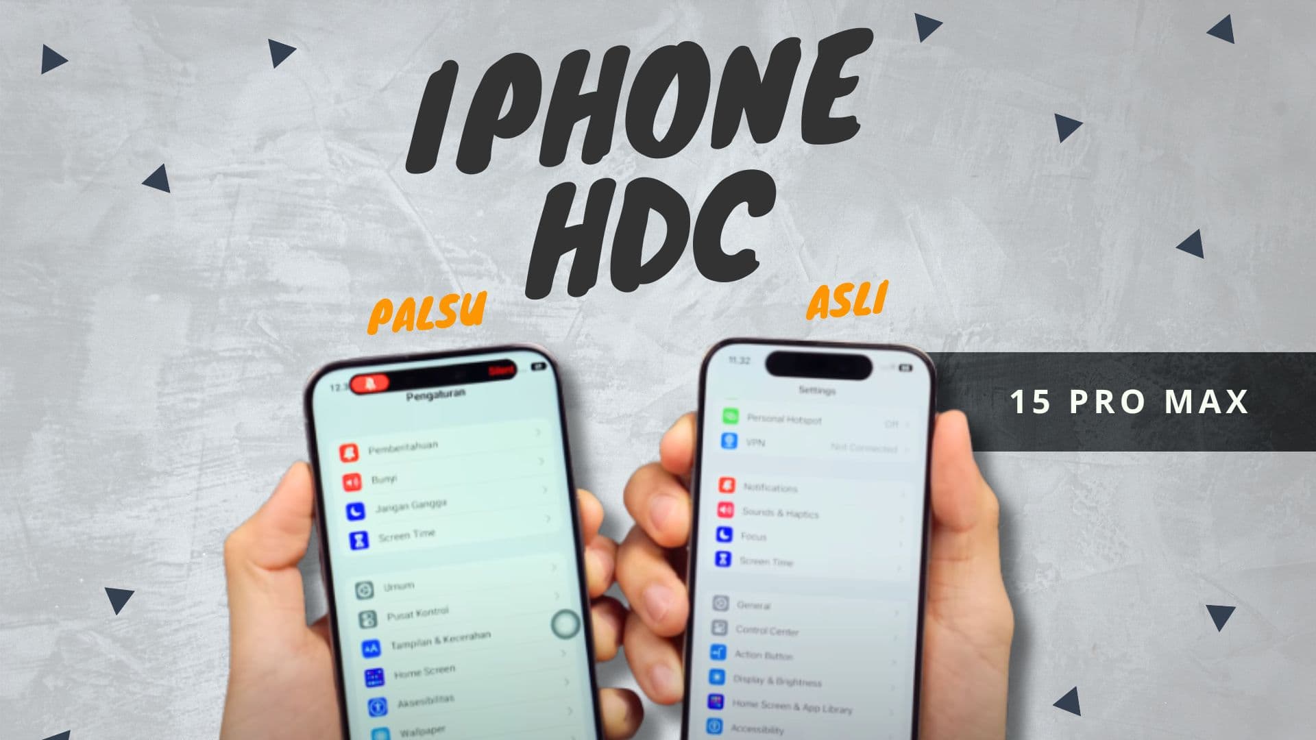 iPhone 15 Pro Max HDC: Mirip Asli, Tapi Jangan Terkecoh!