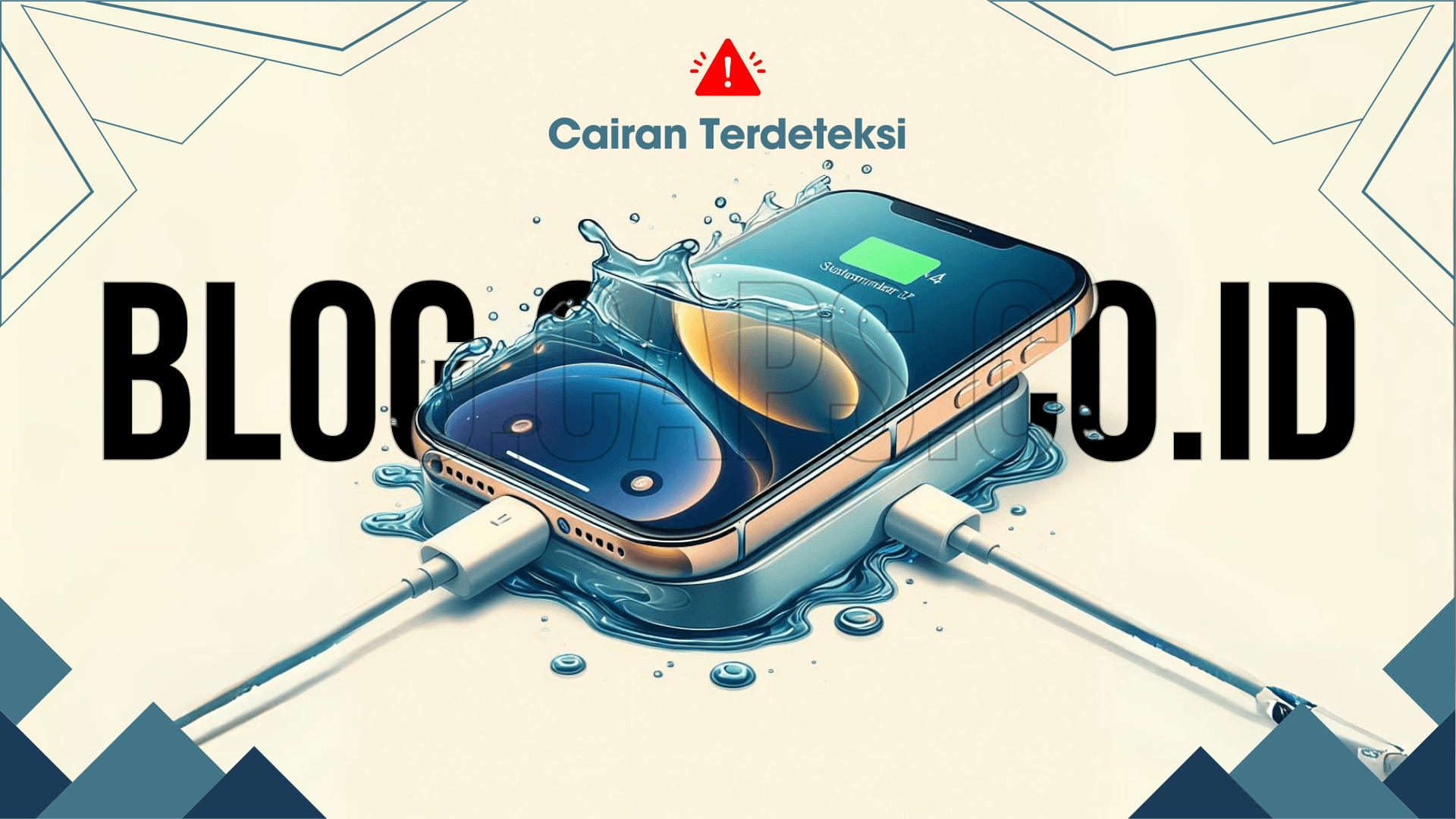 Chrage iPhone Muncul Tanda Cairan Terdeteksi