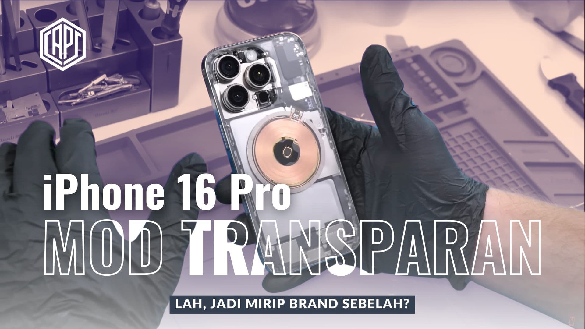 Mod Transparan iPhone 16 Pro: Tampilan Futuristik untuk iPhone Anda