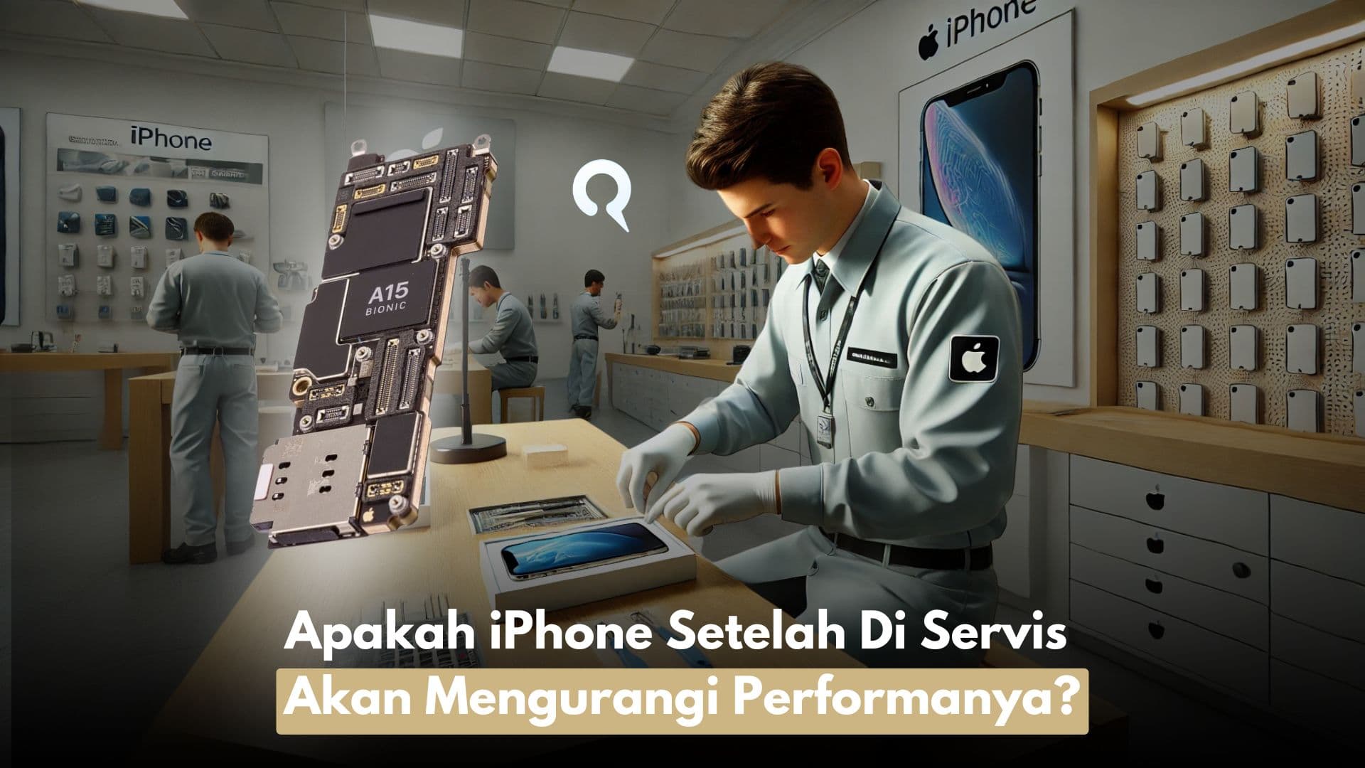 Apakah iPhone Setelah Di Servis Mesinnya Akan Mengurangi Performanya?