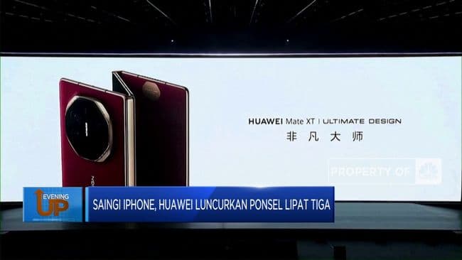 Video                
            
            Video: Saingi Iphone, Huawei Luncurkan Ponsel Lipat Tiga
            
                News            
                            4 bulan yang lalu