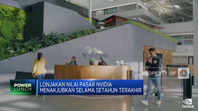 Nvidia Salip Apple & Microsoft Jadi Perusahaan Terbesar Dunia