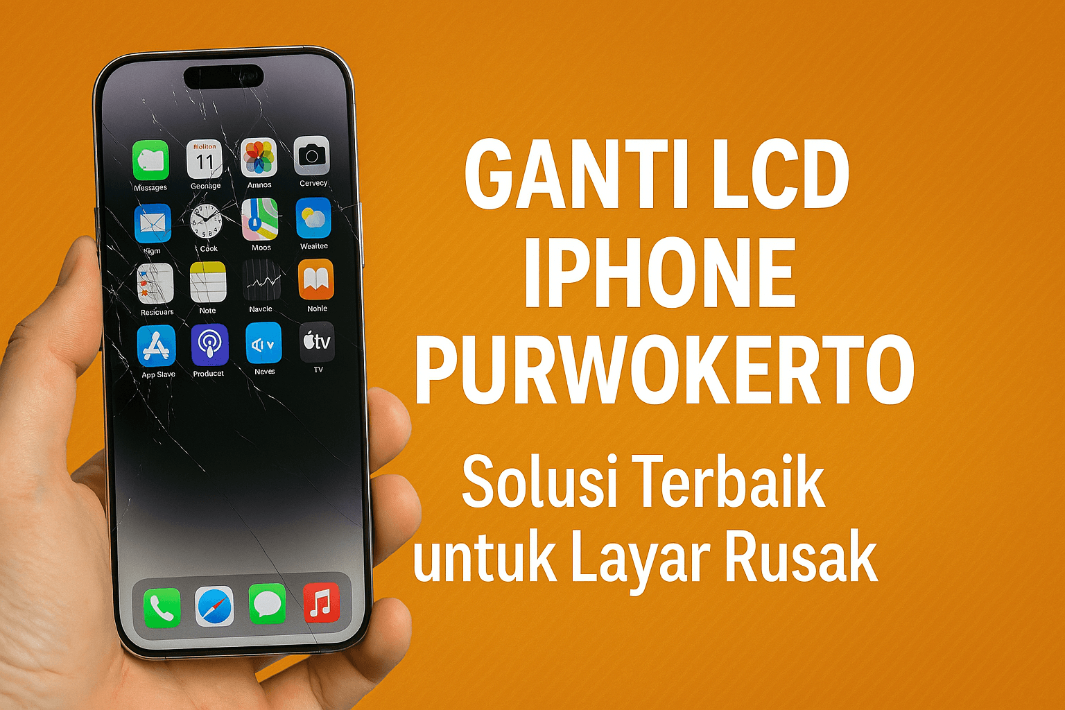 Ganti LCD iPhone Purwokerto: Solusi Terbaik untuk Layar Rusak