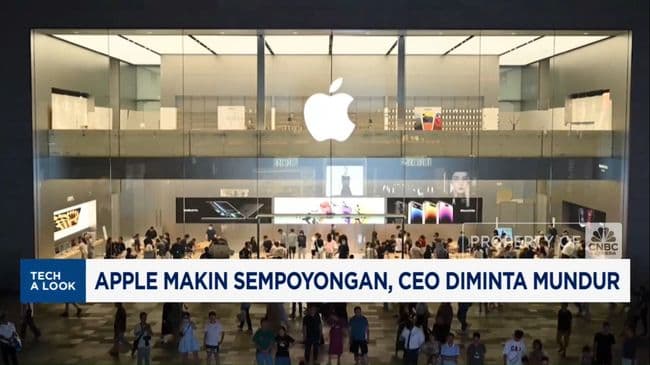 Bisnis Apple Terpuruk, Tim Cook Didesak Mundur