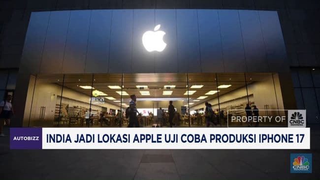 India Jadi Lokasi Apple Uji Coba Produksi iPhone 17