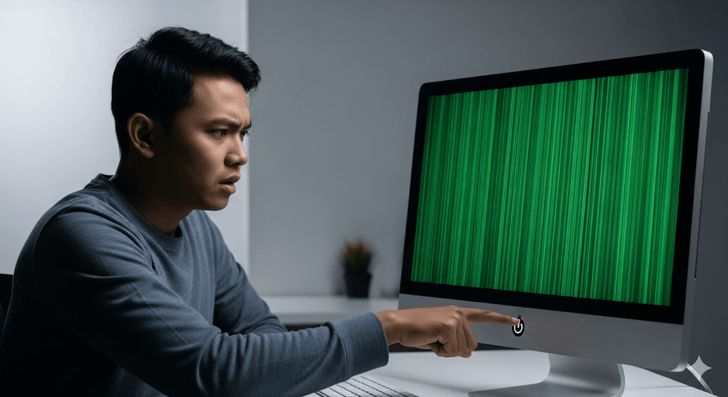 Solusi iMac Layar Bergaris: 100% Bergaransi di Purwokerto