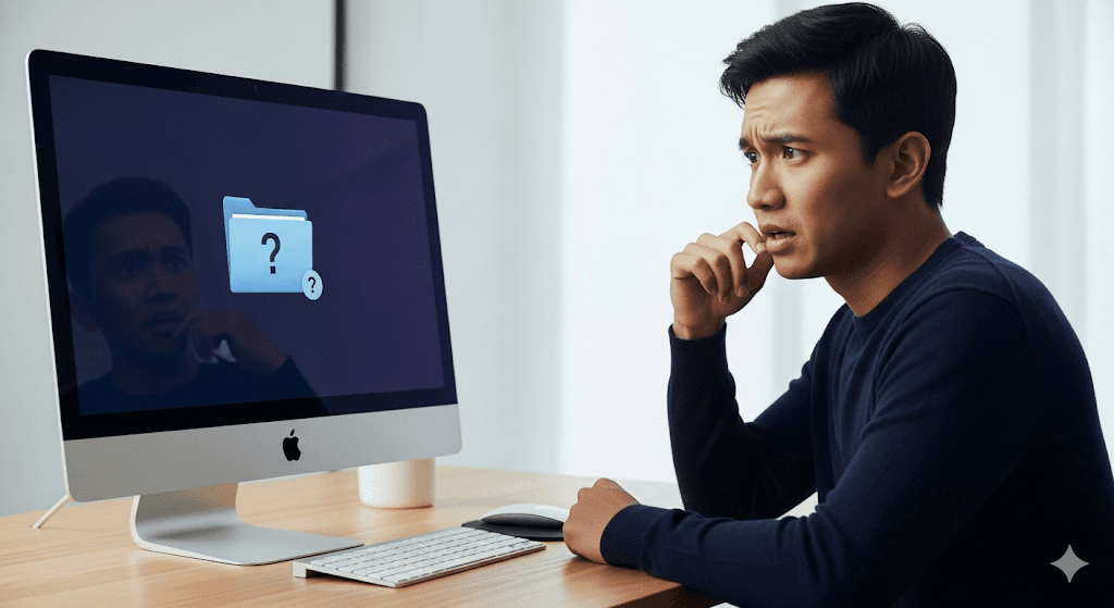 Service iMac Folder Question di Purwokerto. 100% Garansi
