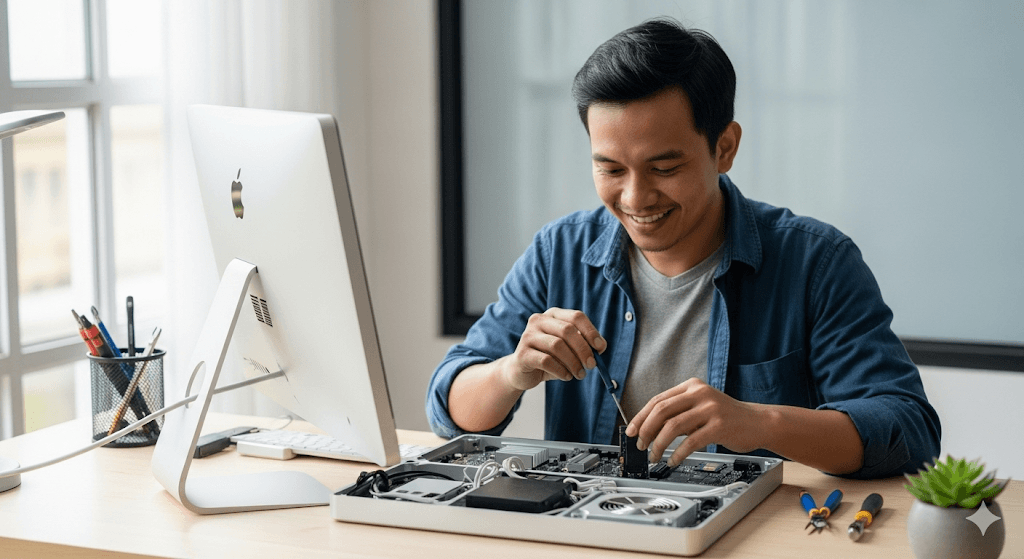 Service iMac SSD Tidak Terdeteksi: 100% Garansi